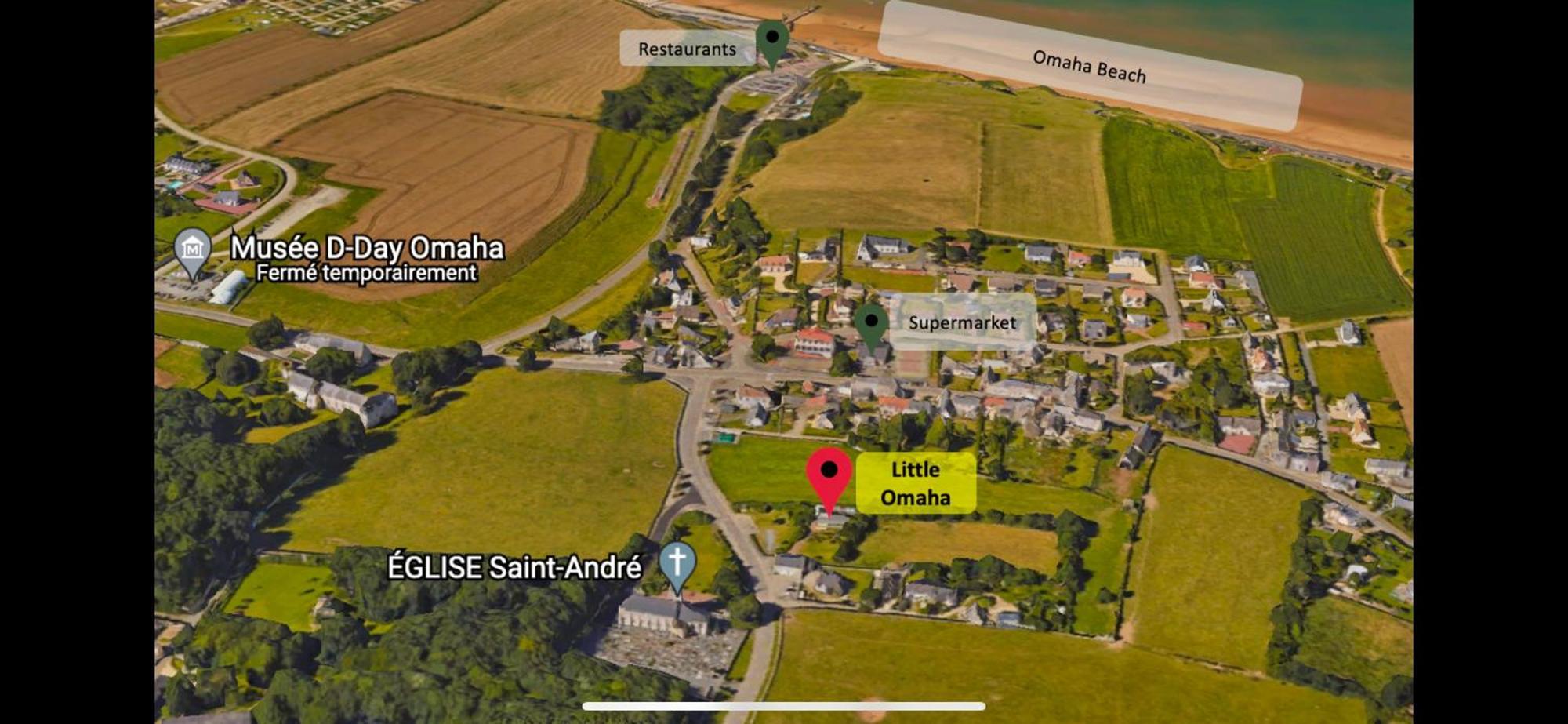Little Omaha Villa Vierville-sur-Mer Bagian luar foto